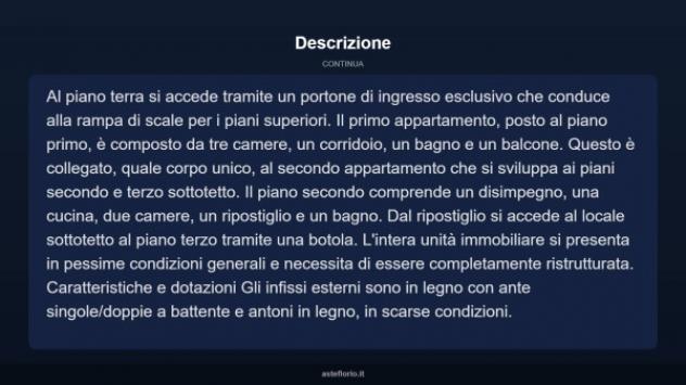 Immobile in asta di 200 m² con più di 5 locali in vendita a Sant'Omobono Terme - Foto 17