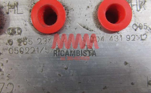 A0044319212 Mercedes Classe A W169 centralina gruppo pompa ABS