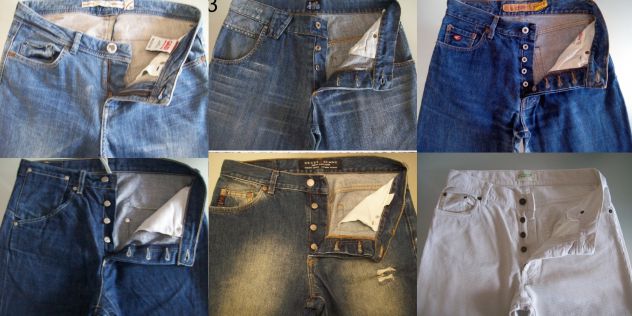 Pantaloni jeans marca griffati firmati 44 46 48 50 - Foto 2
