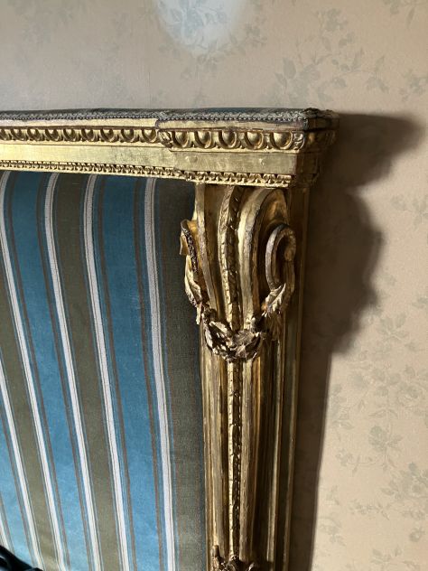 TESTATA PER LETTO RICAVATA DA UN'ANTICA PALA D'ALTARE - Foto 2