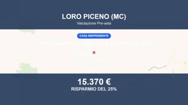 Immobile in asta di 294 m² con più di 5 locali in vendita a Loro Piceno