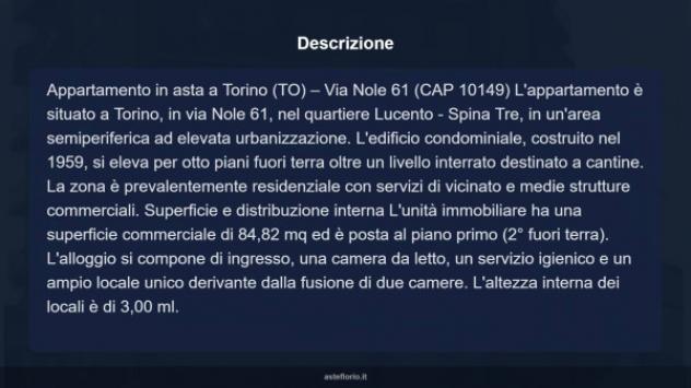 Immobile in asta di 84 m² in vendita a Torino - Foto 16