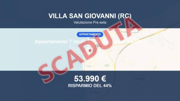 Immobile in asta di 122 m² in vendita a Villa San Giovanni