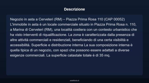 Immobile in asta di 29 m² in vendita a Cerveteri - Foto 4
