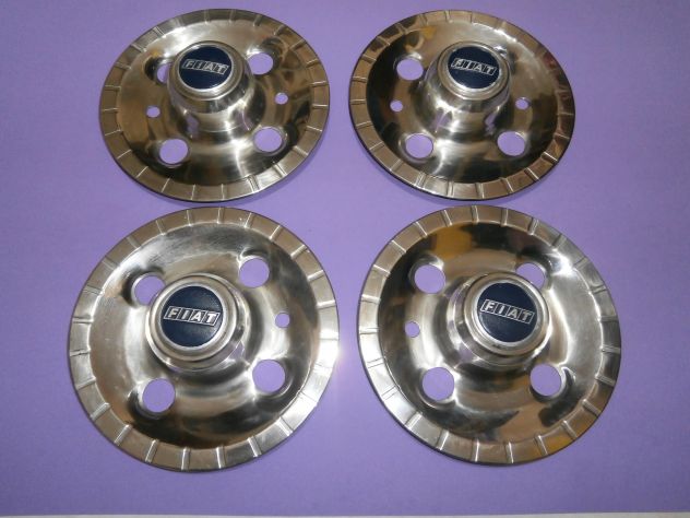 COPPE RUOTA MOZZO CENTRALE PER FIAT 127 L C FIAT 128 CL COMFORT ATTACCO 4X98 - Foto 2