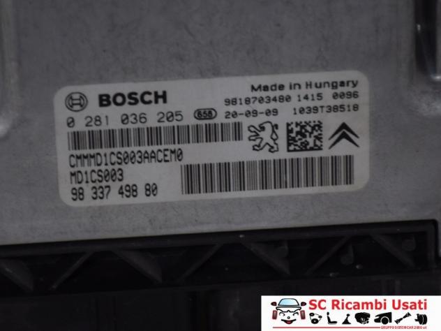Centralina Motore Opel Corsa F 1.5 Cdti 9818703480 9833749880 - 31294 - Foto 3