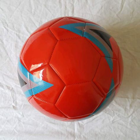 Pallone In Cuoio - Rosso - Nuovo - Size 5 - Foto 3