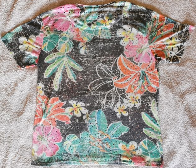 Maglia t-shirt da uomo a lavorazione traforata Imperial - Foto 2