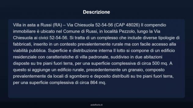 Immobile in asta di 500 m² in vendita a Russi - Foto 18