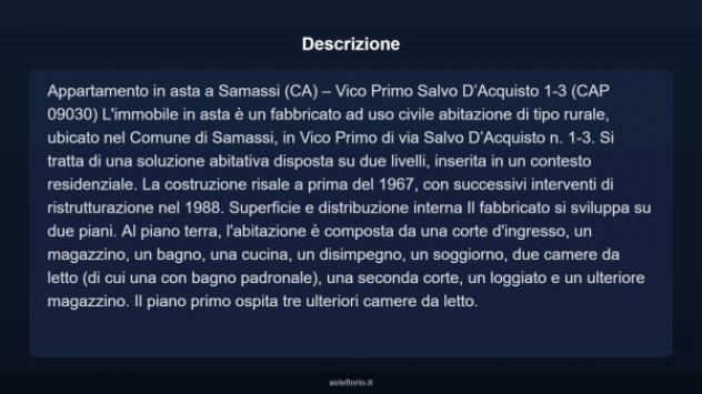 Immobile in asta di 130 m² con più di 5 locali in vendita a Samassi - Foto 4