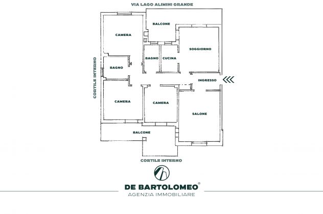 Appartamento in residence signorile con posto auto, box auto e cantinola - Foto 10