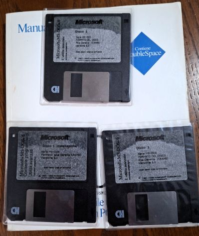 MS-DOS 6 Manuale + floppy Originale - Foto 3