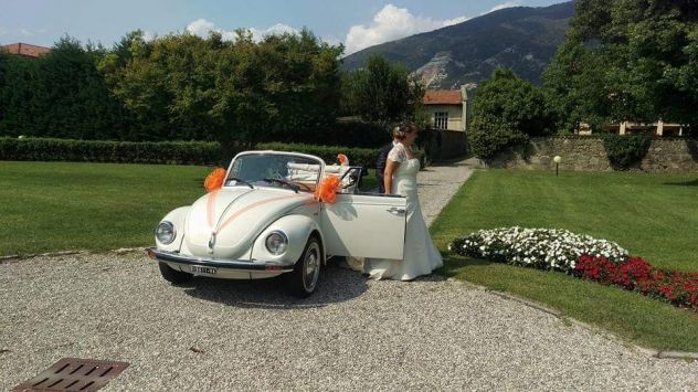 Noleggio per matrimoni maggiolone d'epoca bianco - Foto 4