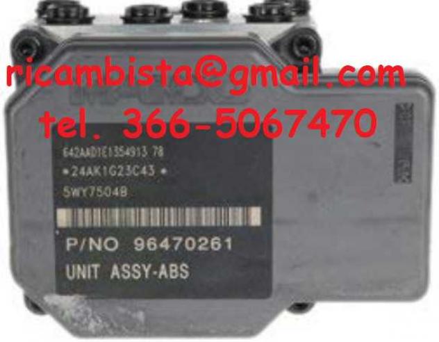 Daewoo Kalos ABS 96470254 gruppo pompa centralina