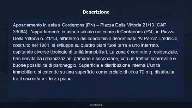 Immobile in asta di 70 m² in vendita a Cordenons - Foto 11