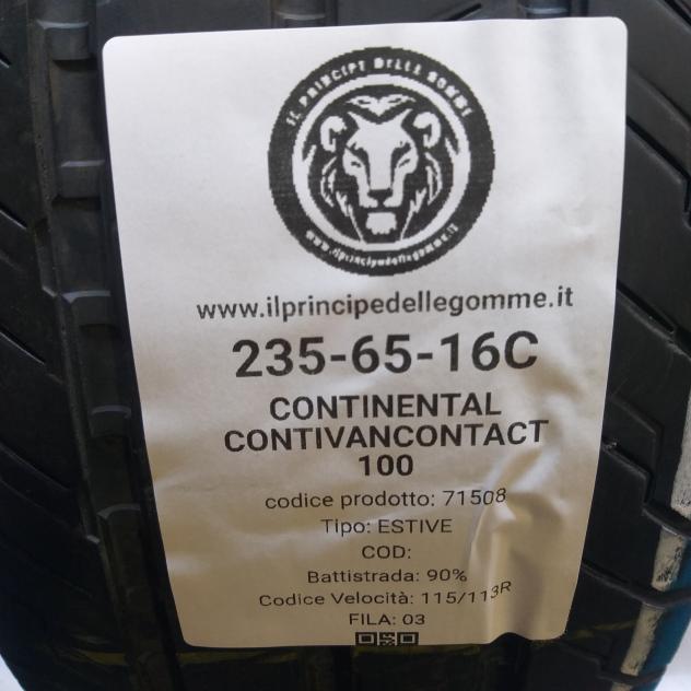 2 GOMME 235 65 16C CONTINENTAL A71508 - Foto 2