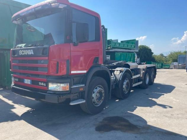 SCANIA SCANIA CV P114 GB SCARRABILE USATO 8X2 rif. 23980296