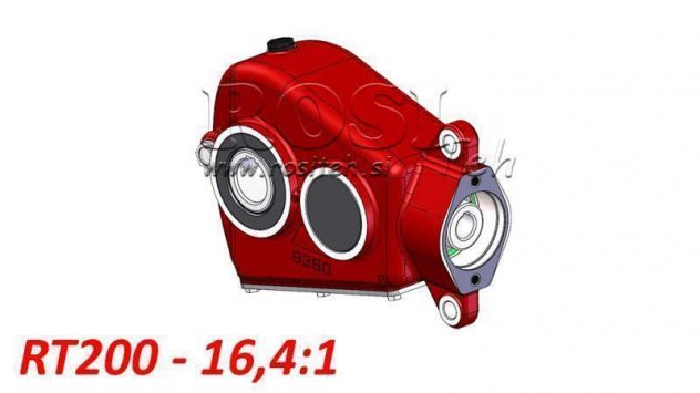 -RIDUTTORE - MOLTIPLICATORE RT200 PER MOTORE IDRAULICO