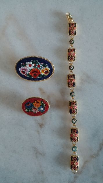 BRACCIALE A MICRO MOSAICO VENEZIANO