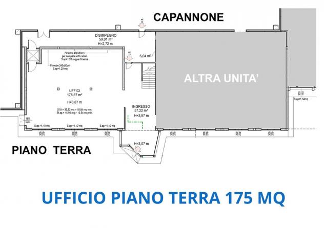 2430 - Capannone in Affitto 5.150 mq a Fonte (TV) Rif. 2430 - Foto 2