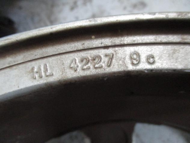 9652489880 SET 4 CERCHI IN LEGA DA 16 POLLICI PEUGEOT 307 CC 1.6 80KW B 5M 3P (2006) RICAMBIO USATO STRISCIATI (VEDI FOTO) 61/2X16CH4 ET31 4227 - Foto 4