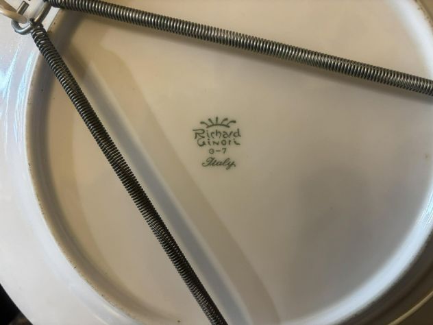 Set di tre piatti da collezione ” selvaggina Ginori metà XX secolo - Foto 3