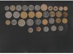 Stock di 34 Monete di 10 Nazioni