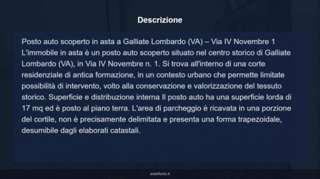 Immobile in asta di 17 m² in vendita a Galliate Lombardo - Foto 10