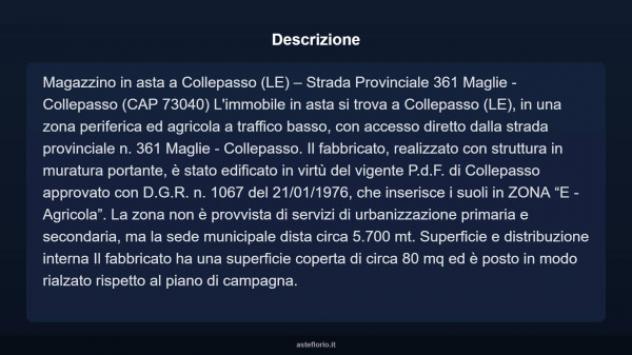 Immobile in asta di 80 m² in vendita a Collepasso - Foto 5