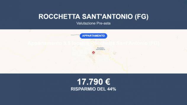 Immobile in asta di 65 m² in vendita a Rocchetta Sant'Antonio