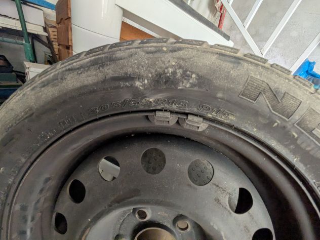 4 Cerchi in Ferro Usati con Gomme da Neve per Hyundai I30 GDH 2015 - Foto 2