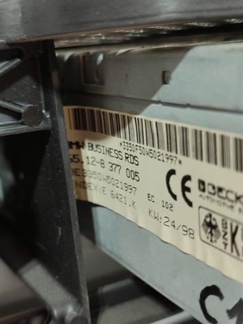 AUTORADIO BMW Serie 5 E39 Touring 65.12-8377005 8377005 M57306D1 (9603) - Foto 6