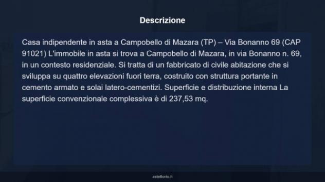 Immobile in asta di 237 m² in vendita a Campobello di Mazara - Foto 13