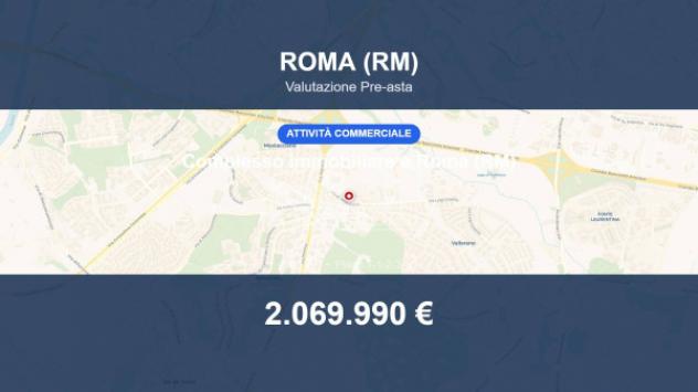 Immobile in asta di 1231 m² in vendita a Roma