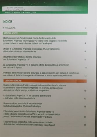 Esperienze cliniche con Sulfadiazina argentica nella profilassi delle infezioni - Foto 2