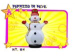 Noleggio Gonfiabile Pupazzo di Neve per eventi di Natale