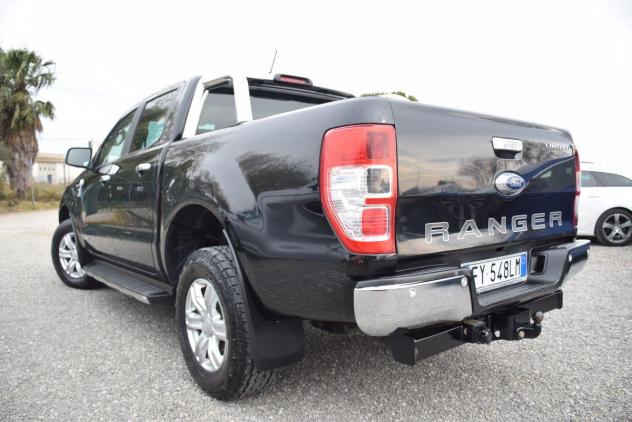 FORD Ranger 4x4 PICK UP DOPPIA CABINA - GANCIO TRAINO - 2.0 TDCI 170CV - 6m - LIMITED FULL - NAVI - PELLE - ADAS - SENSORI - CRUISE - BT - RETROCAMERA - Foto 3