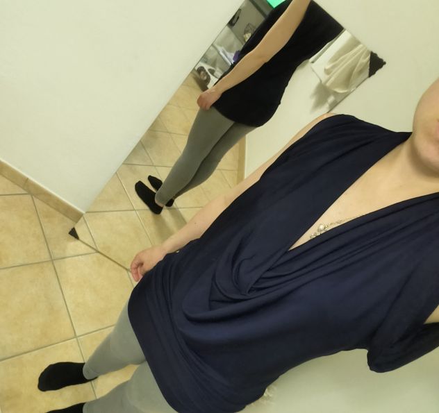 Vestitino corto blu taglia M - Foto 4