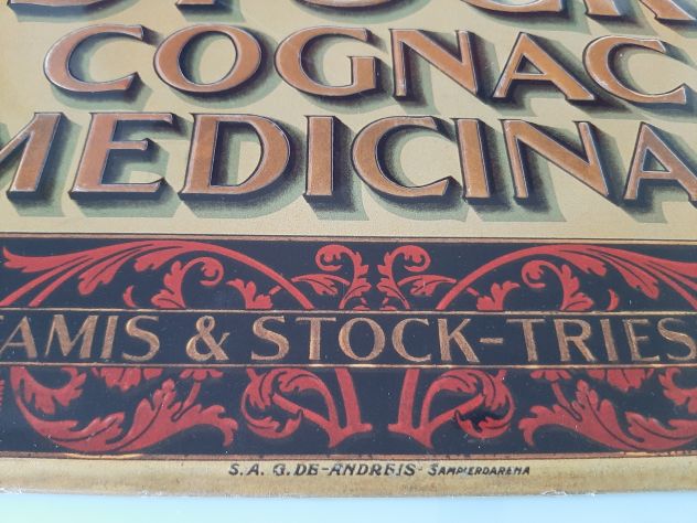 STOCK COGNAC MEDICAL TARGA IN RILIEVO - Foto 2