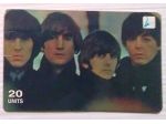 Scheda telefonica phone card Beatles