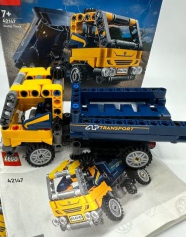 LEGO TECHNIC 42147 Camion ribaltabile Gru 2in1 - Foto 4