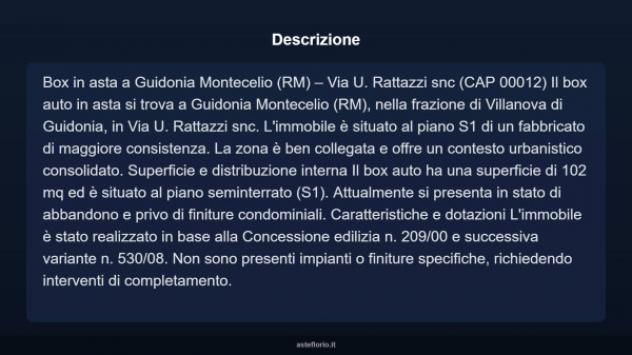 Immobile in asta di 102 m² in vendita a Guidonia Montecelio - Foto 4