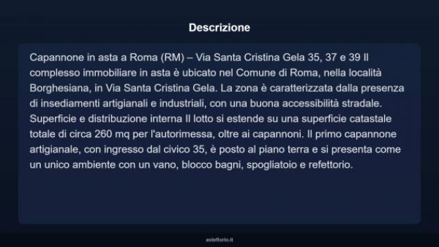 Immobile in asta di 260 m² in vendita a Roma - Foto 3