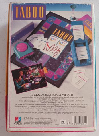 Taboo Il gioco delle parole vietate! è il celebre gioco di società - Foto 2