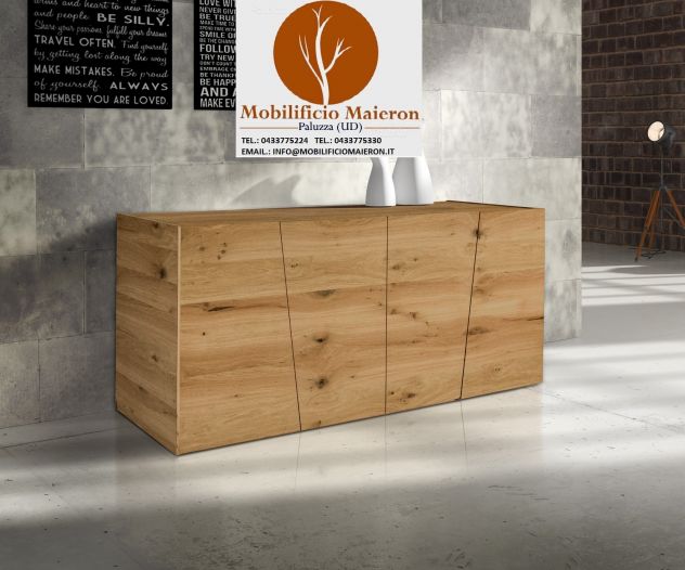 Mobili Arredamenti Rustici Milano Credenza In Legno Cod 205M Rustica Country