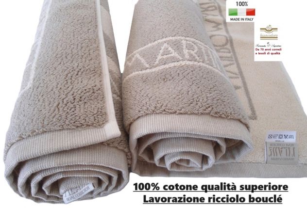 Tappeto ALVIERO MARTINI 1^CLASSE multiuso in cotone cm. 63 x 91 double face - Foto 4