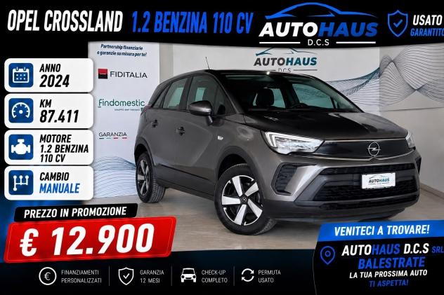 Opel Crossland 1.2 Benzina 110 CV Edition Telecamera