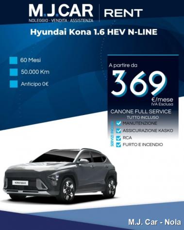 HYUNDAI Kona 1.6 HEV DCT NLine rif. 23899931