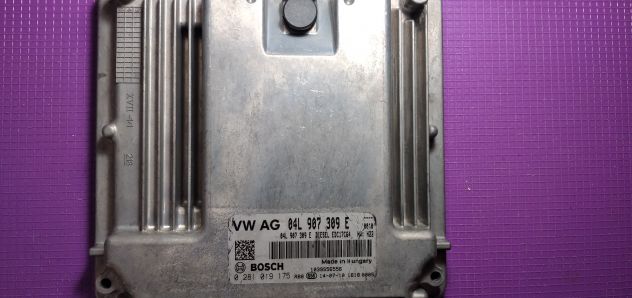 ECU VW GOLF 1.6 TDI BOSCH 0281019175 04L907309E EDC17C64