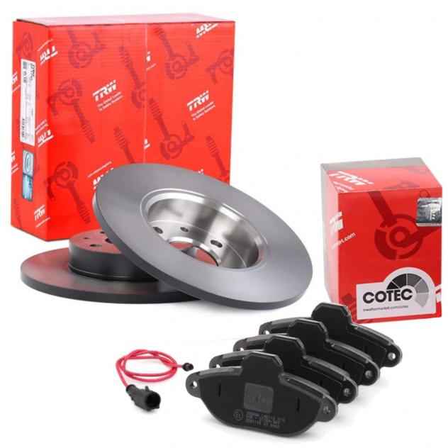 Kit dischi e pastiglie Anteriori Trw Fiat Punto 176